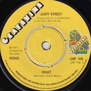 Judy Street - What album cover