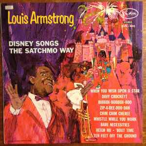 Louis Armstrong - Disney Songs The Satchmo Way album cover